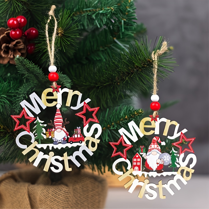 1 Pc Pendentif Suspendu De Noël, Traîneau Arbre De Noël Décoration