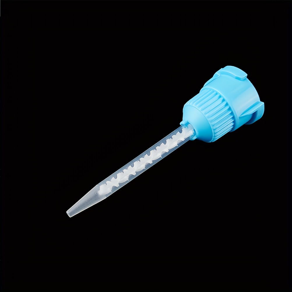 50pcs Dentistry Silicone Rubber Conveying Mixing Head