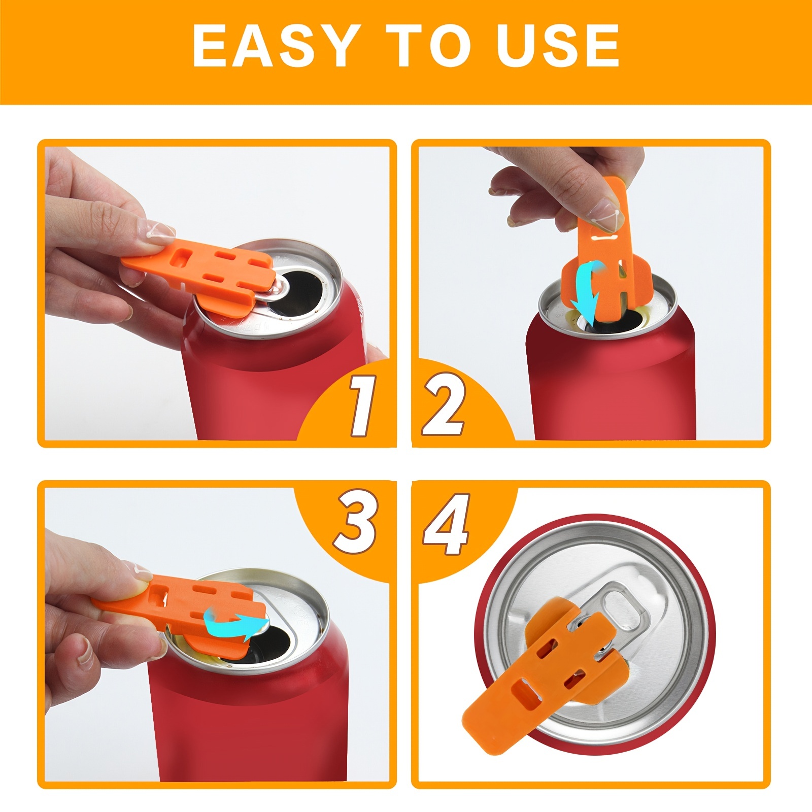 3pcs/pack protect soda easy can opener