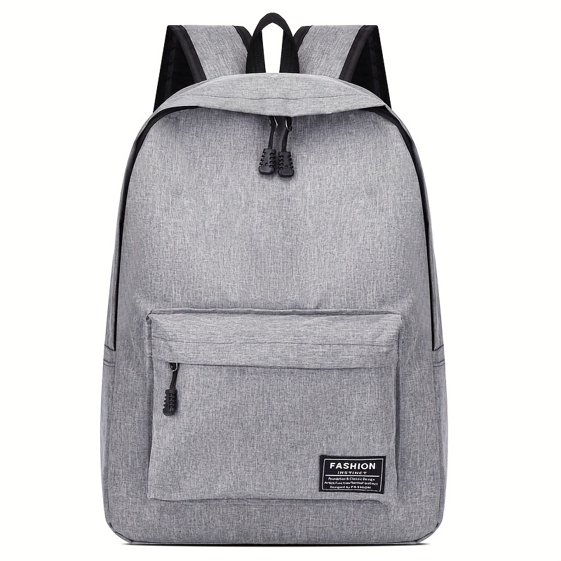 Large Capacity Schoolbag For High School Students Lightweight