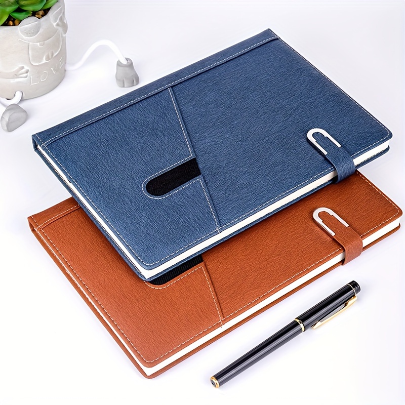 Heeton Creative Notebook Stationery Magnetic Buckle Simple - Temu