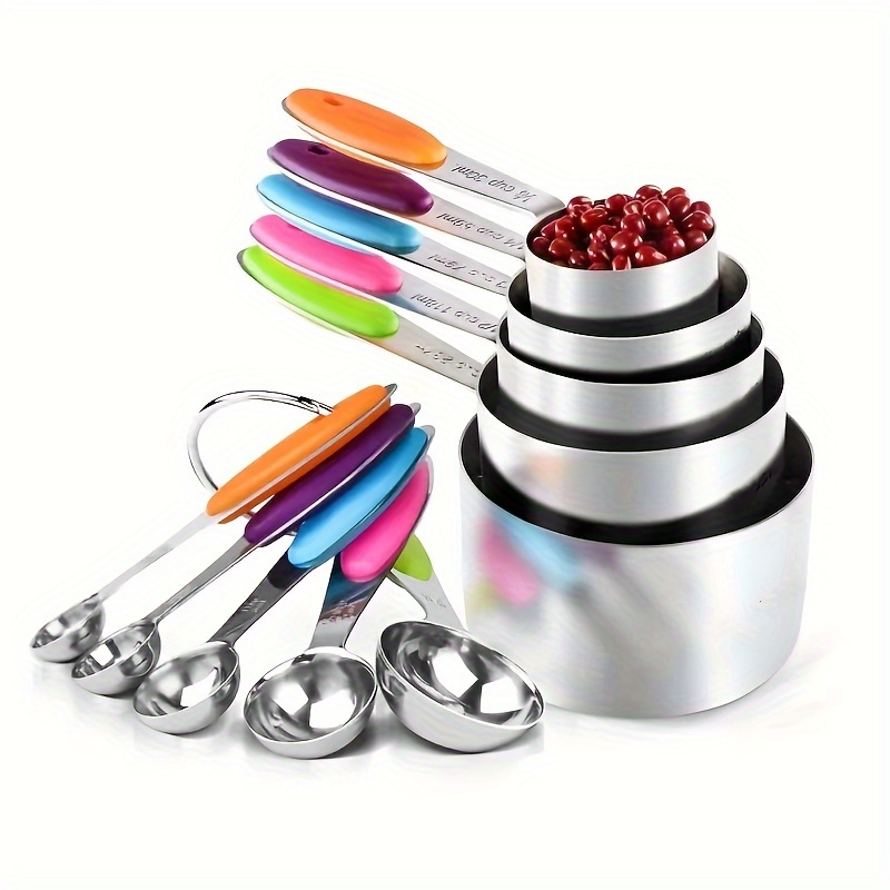 5 Piece Measuring Cup Set And/or Measuring Spoon Set. Kitchen 