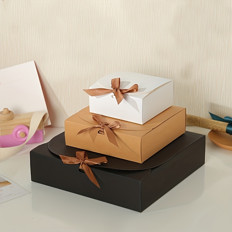 26 cajas rectangulares de papel kraft con cajones pequeños, cajas de cartón  para regalo, cajas de embalaje para regalos de fiesta, dulces y