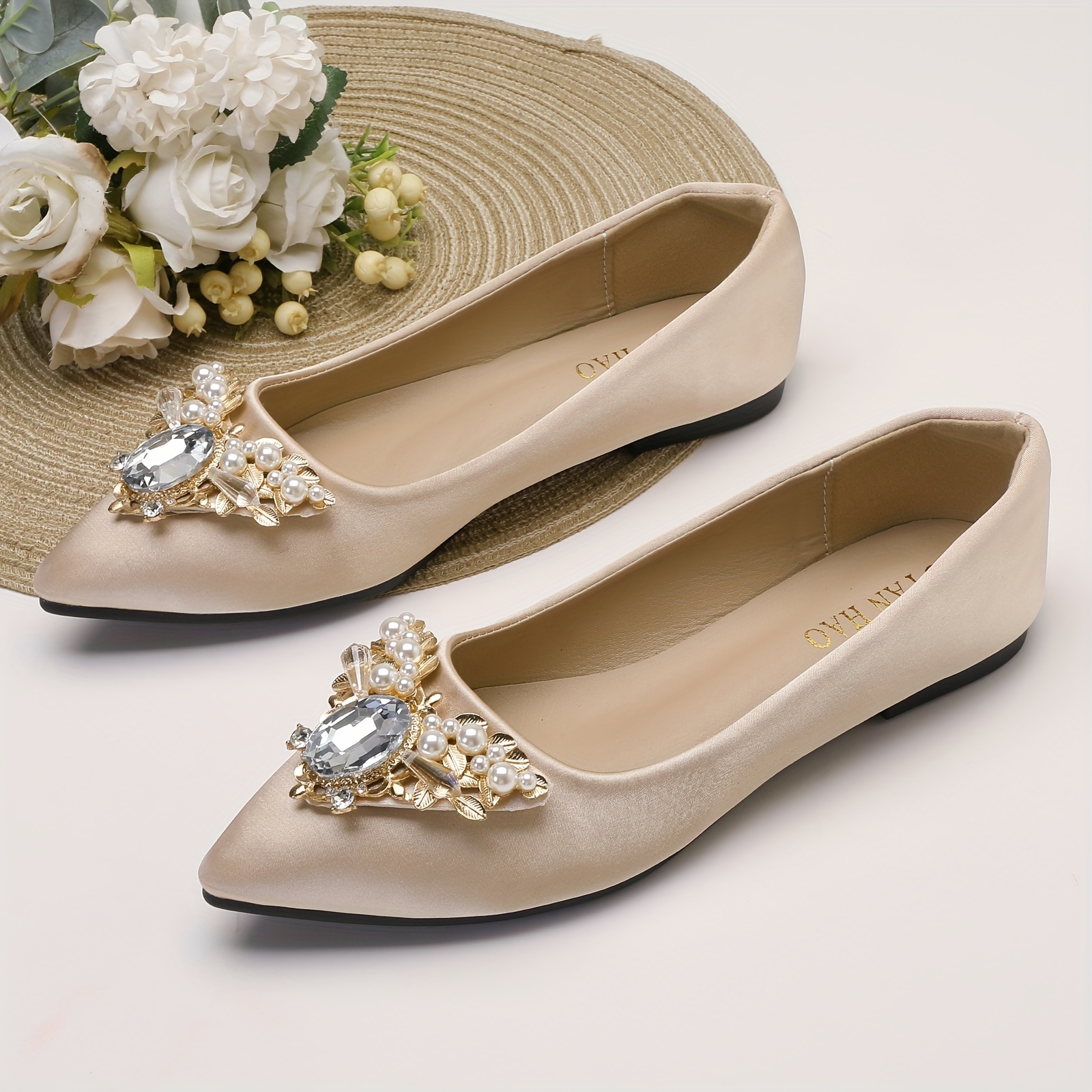 Tan flats for outlet wedding