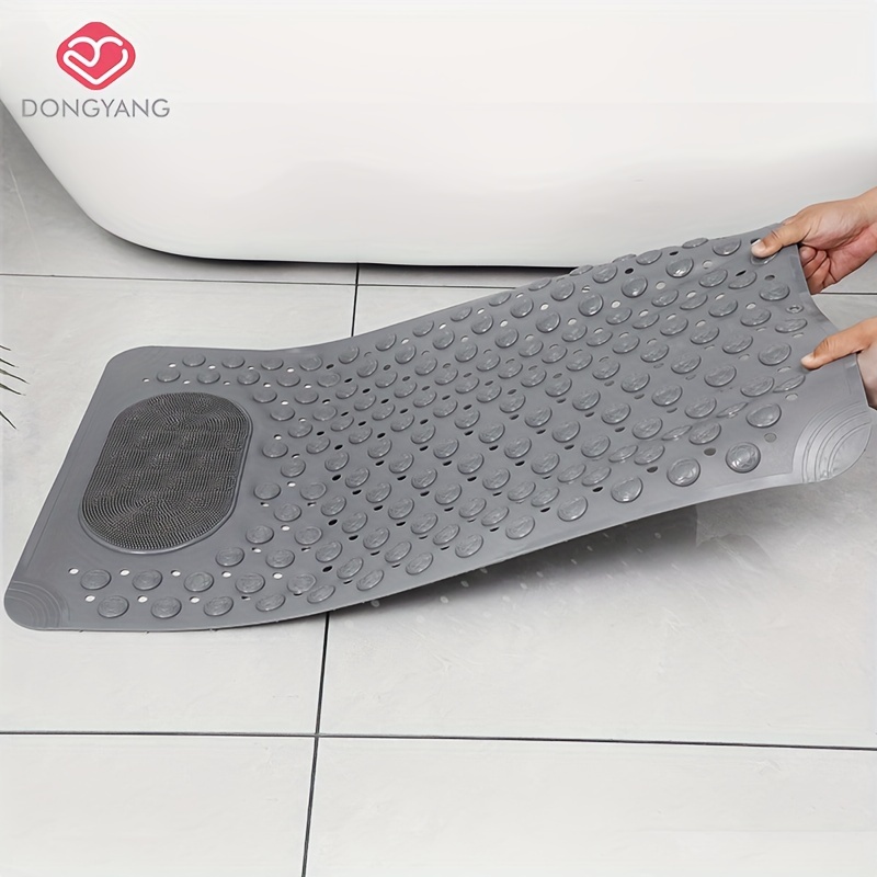  NINIANG Shower Mat with Drain Hole in Middle - Non