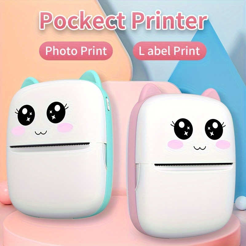 Portable Printer Mini Pocket Wireless Thermal - Temu