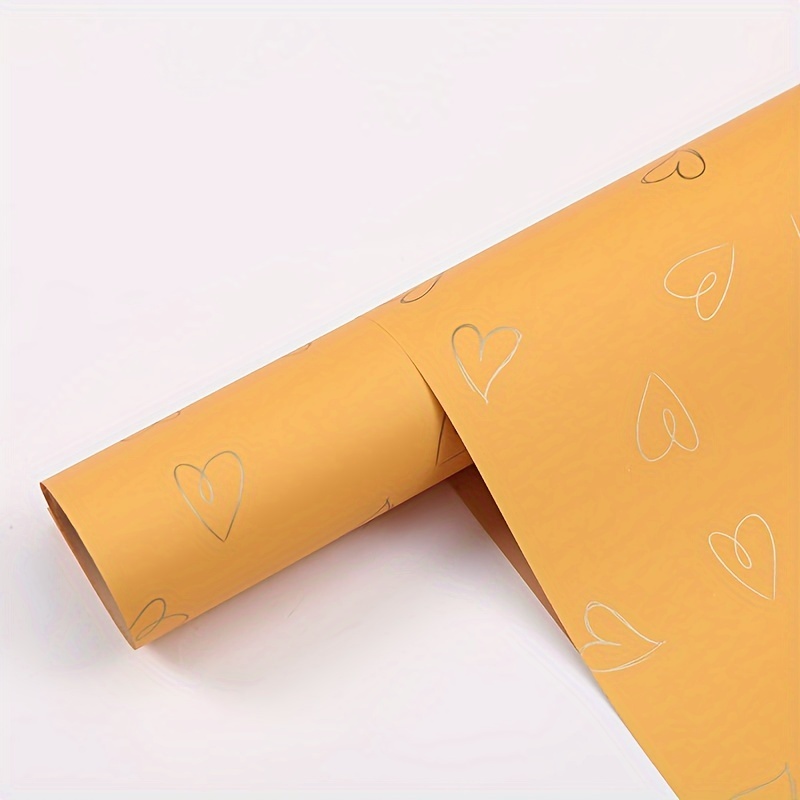 Golden Heart Tissue Paper