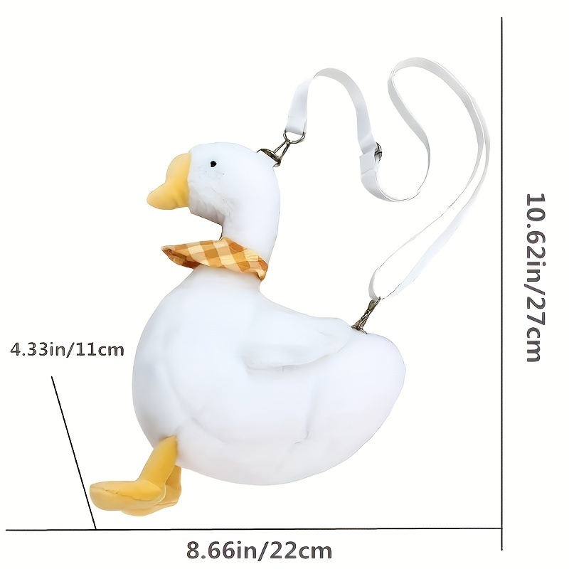 Duck Purse Small PU Leather Crossbody Bag 3D Cartoon Duckling Shoulder Bag  Coin Purse Clutch Wallet for Women: Handbags