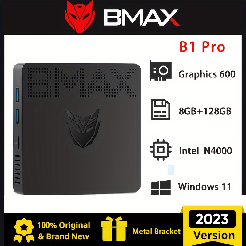 BMAX B1 PRO Mini PC 8GB 128GB EMMC Mini Gaming Computer - Temu