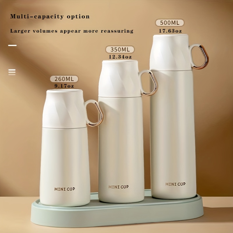 Stainless Steel Capacity: 500 mL Insulated Cup for Hot & Cold Drinks,  Thermos Flask with Lid