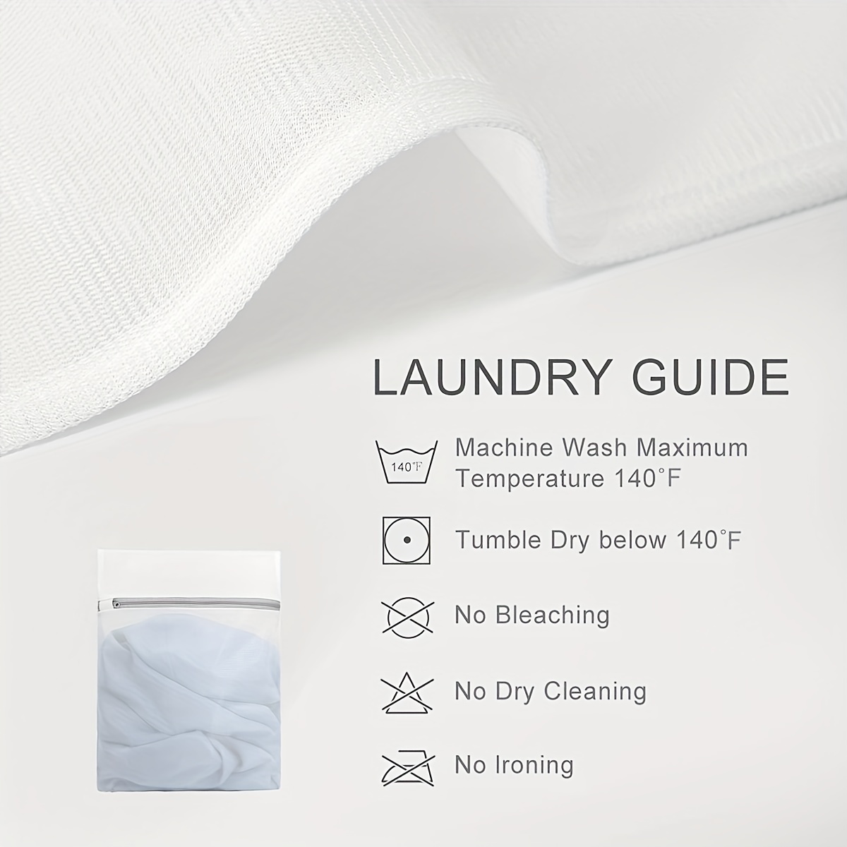 Mesh Laundry Bags Washing Machine Wash Bags Reusable Durable - Temu