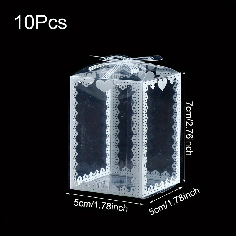 Transparent Plastic Gift Box Clear Gift Packaging Box Candy - Temu