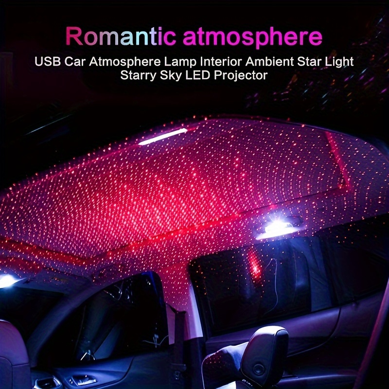 Car Roof Star Night Light Portable Adjustable Usb Flexible - Temu