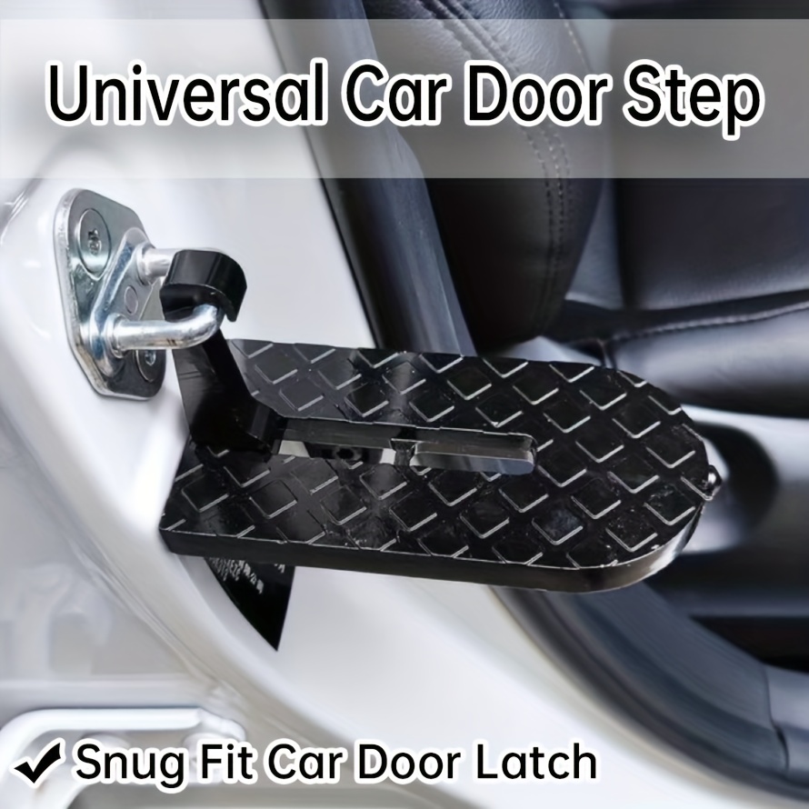

Foldable Car Roof Rack Step Car Door Step Multifunction Universal Latch Hook Auxiliary Foot Pedal Aluminium Alloy Safety Hammer
