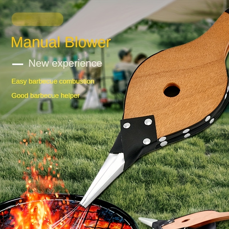 1pc Hand Crank Blowers, BBQ Manual Fan, Air Blower, Outdoor Cooking  Barbecue Fire Bellows For Picnic Camping Stove Accessories - Temu Austria