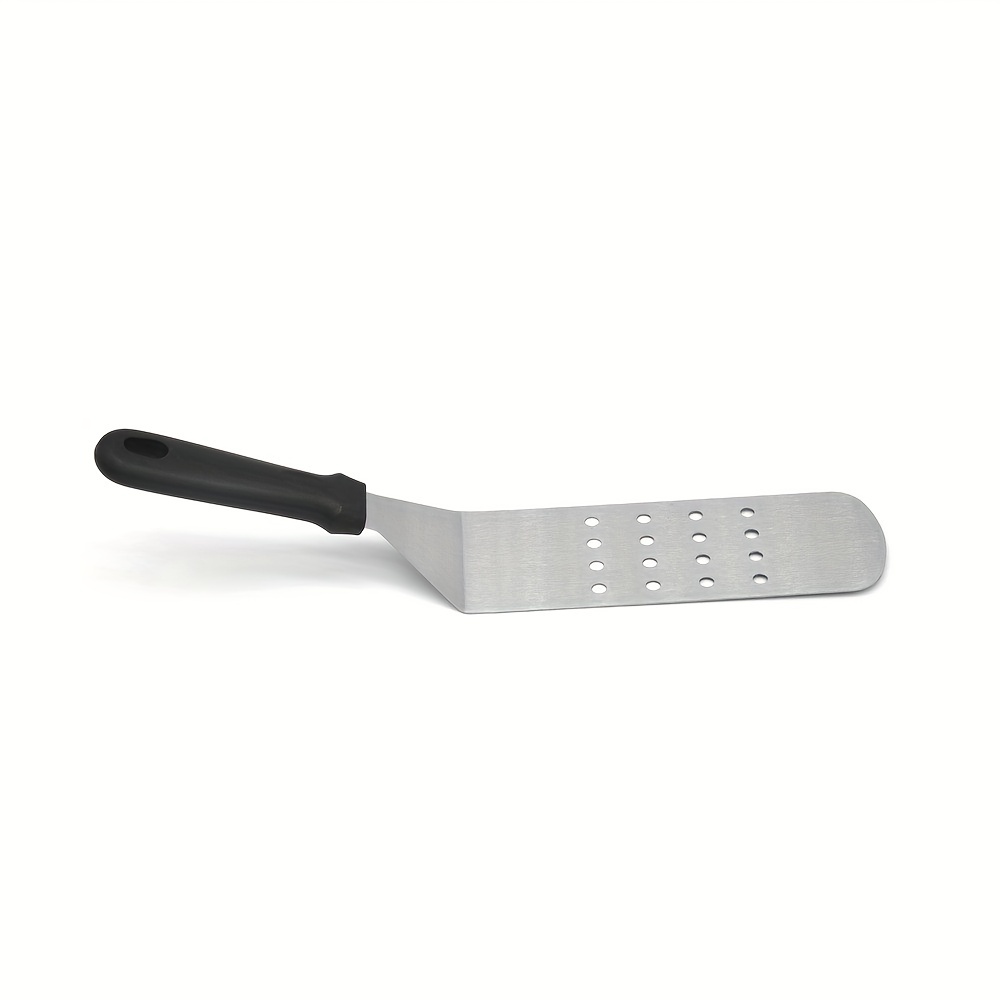 2pcs Big Metal Griddle Spatula Large Burger Smasher Hamburger Turner Scraper