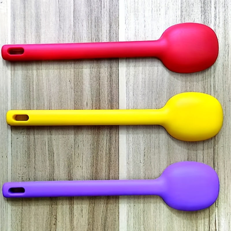 Silicone Stirring Spoon, Colored Silicone Spoons