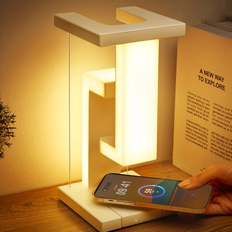 1pc Lampe De Bureau De Charge Sans Fil De Téléphone Portable - Temu Canada