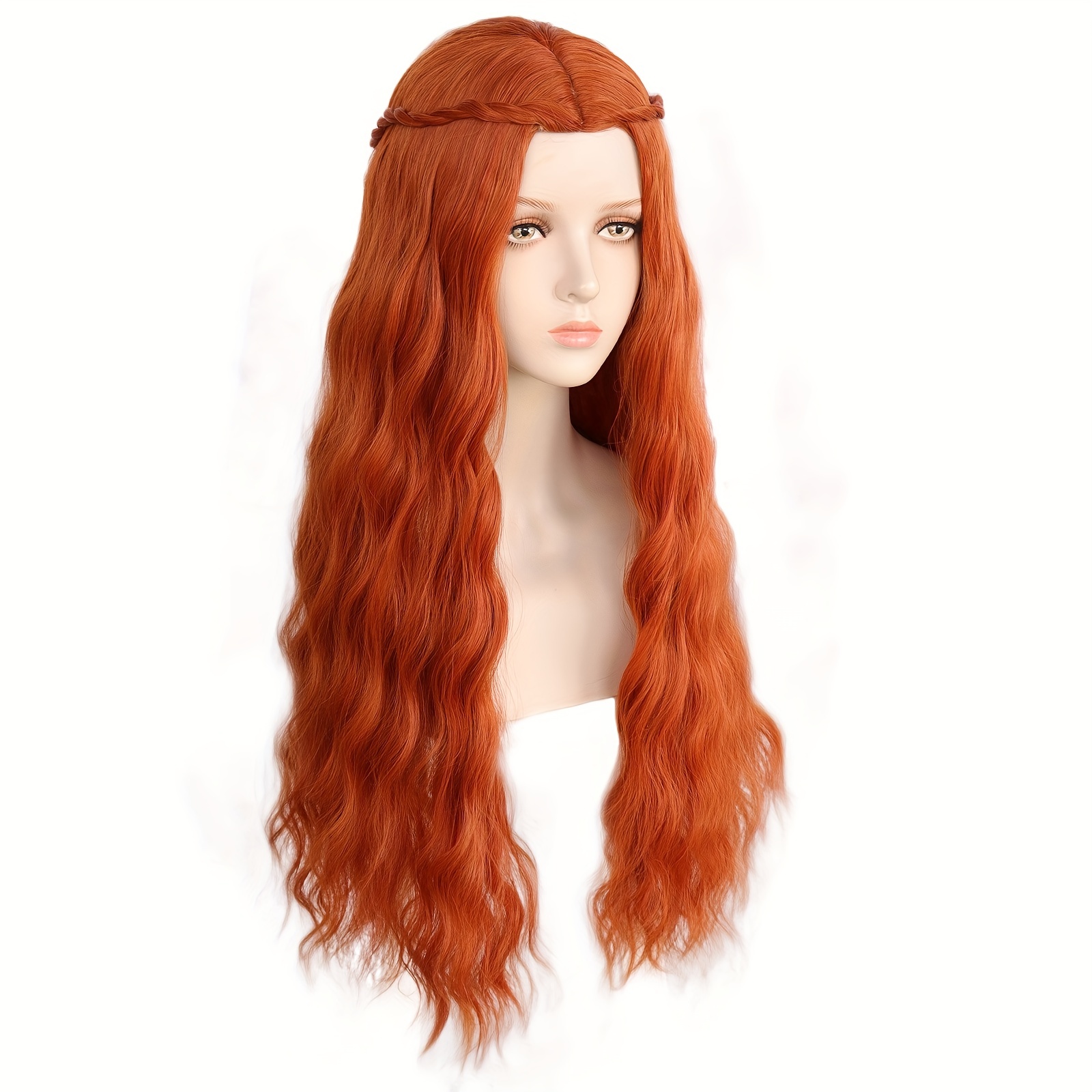 OYSRONG 31.5' Women Long Curly Anime Costume Cosplay Wig (gray): Buy Online  at Best Price in UAE - Amazon.ae