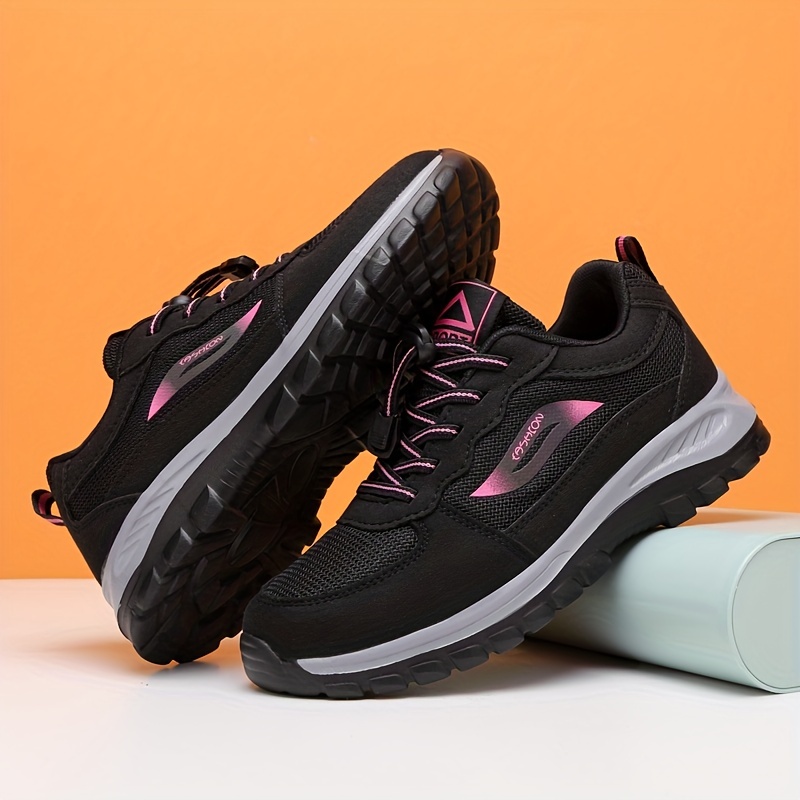 Mesh Sneakers - Neon pink/orange - Ladies