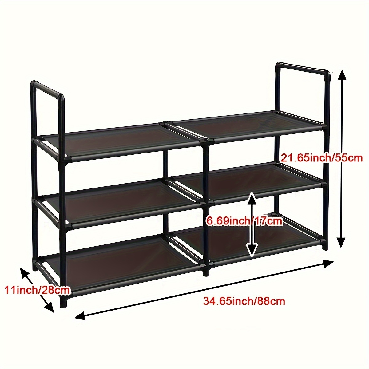 Stackable Shoe Racks Closet Shoe Storage, Independent Small Shoe Racks,  Aesthetic Room Decor, Home Decor, Kitchen Accessories, Bathroom Decor,  Bedroom Decor - Temu