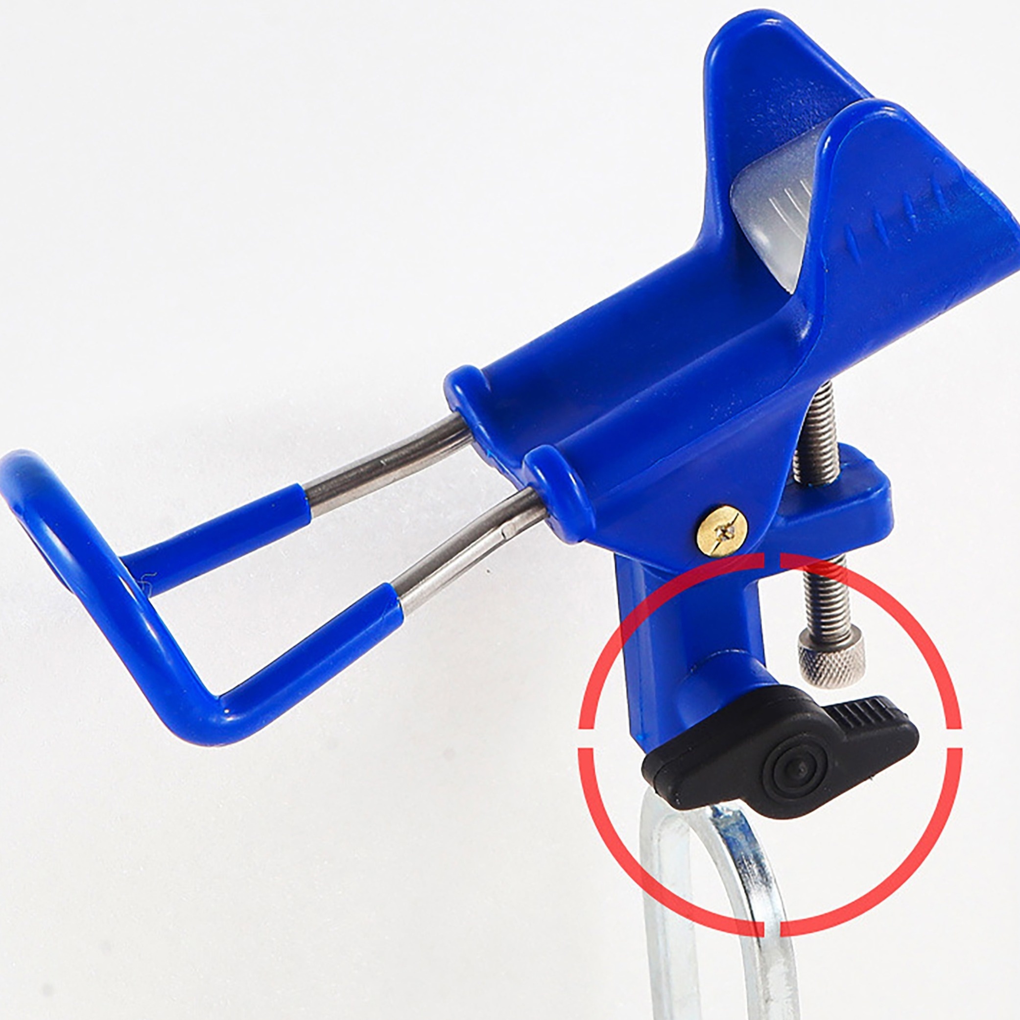 KHATI Ground Fishing Rod Holder Stand Adjustable Fish Rods Support Blue  Rotatable : : Home & Kitchen