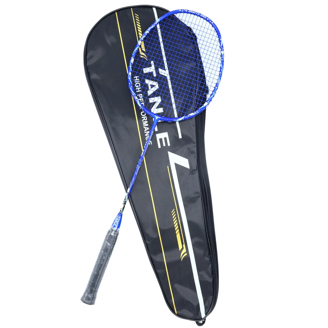 Ultra Light 6u Carbon Fiber Badminton Racquet - Starry Sky Design For Professional Play