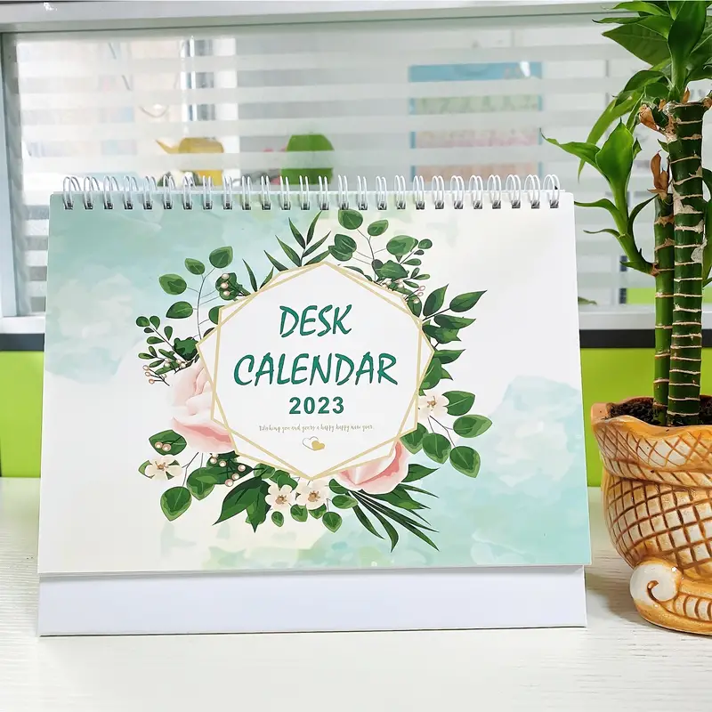 2023 Planner Small Desk Calendar(9*7.13)use Now To December