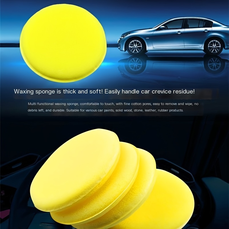 Car Cleaning Supplies, Car Wash Sponge, Comfortable, Soft and Easy