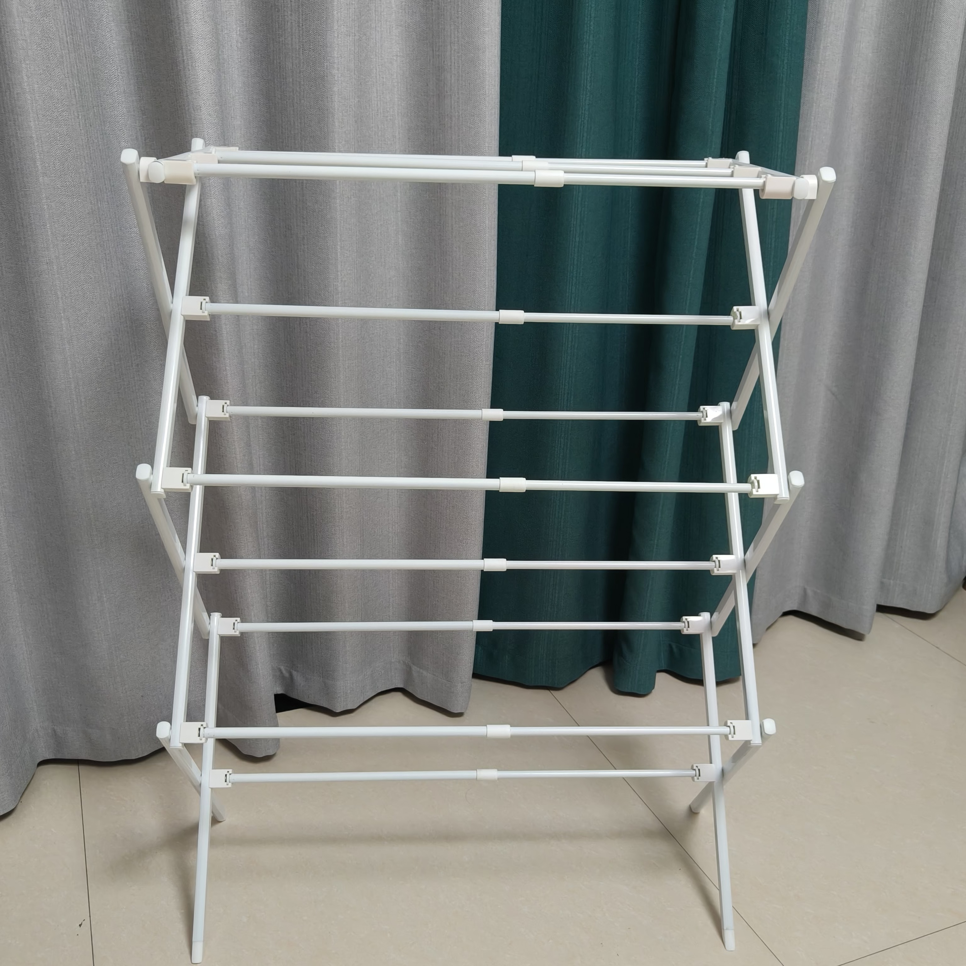 Multi tier Foldable Clothes Rack Indoor Laundry Drying Rack - Temu