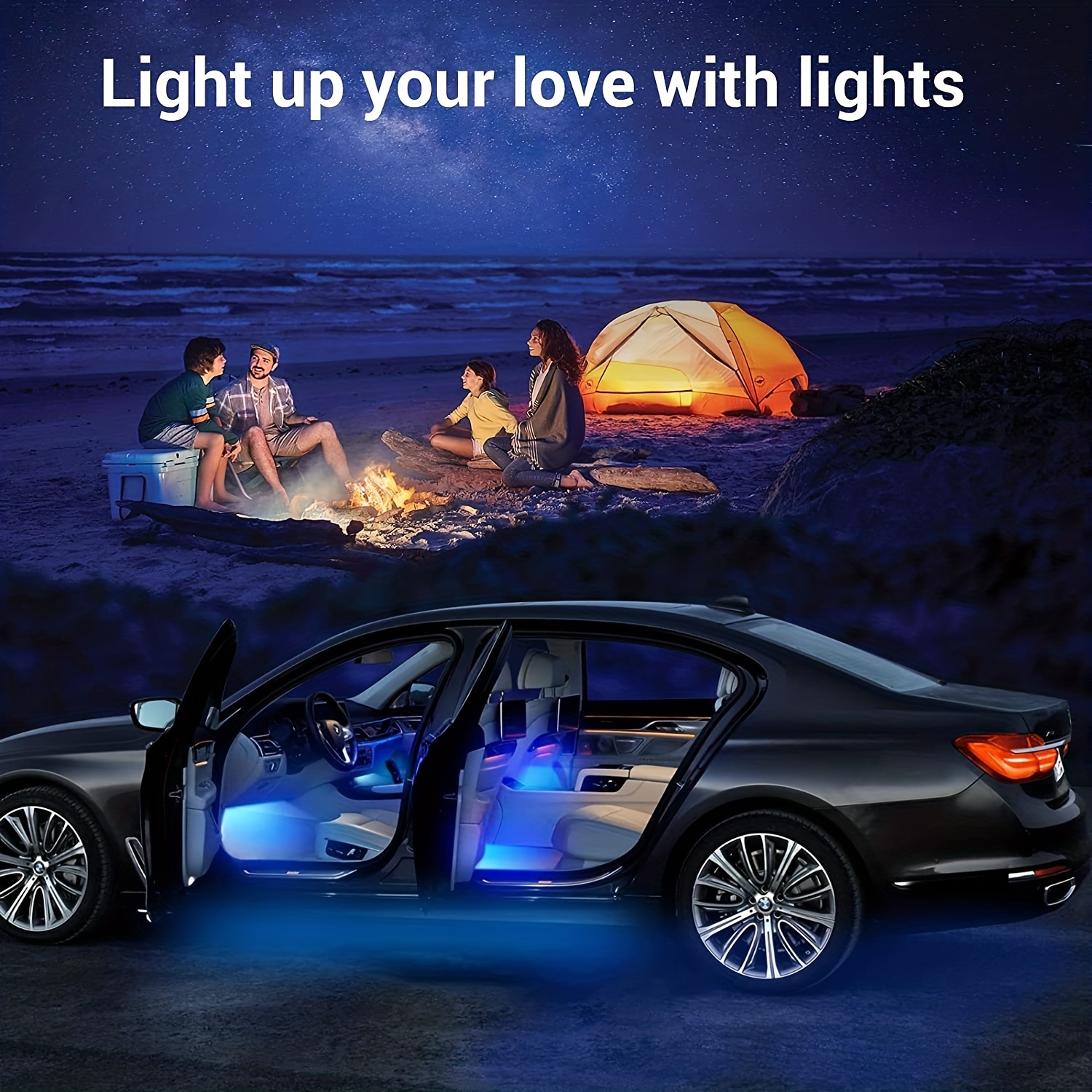 Luces interiores del coche del LED, luces interiores del coche del alto  brillo para la decoración del coche para la exhibición de la tienda  Unbranded 1611200084511