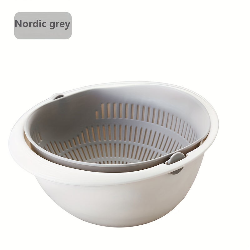 Multifunctional Kitchen Collander Strainer Double-layer Drain