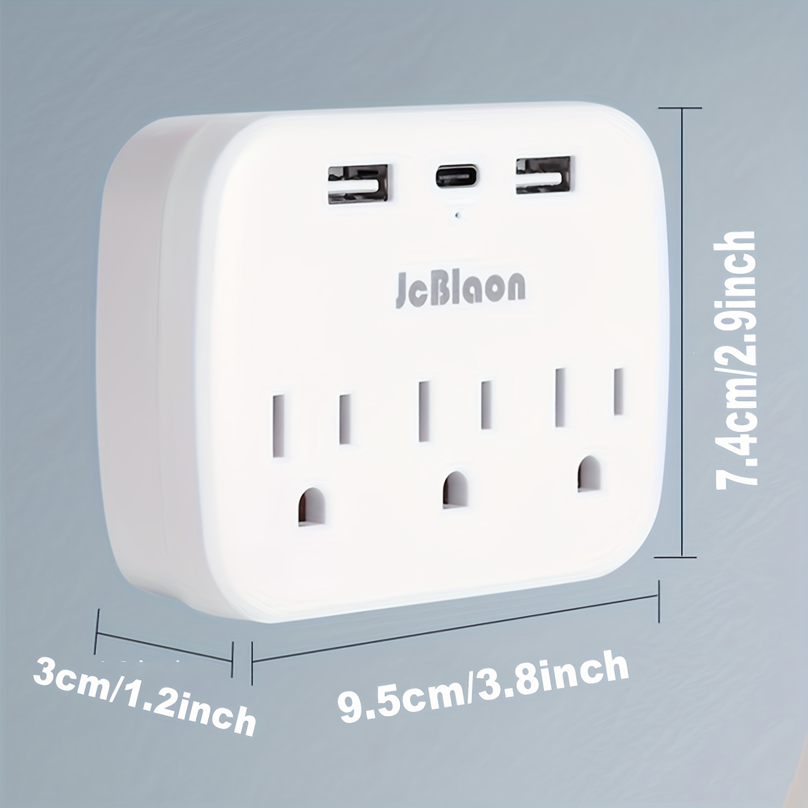 1 Multi Outlet Extender With Usb Wire free Outlet Cube - Temu Austria