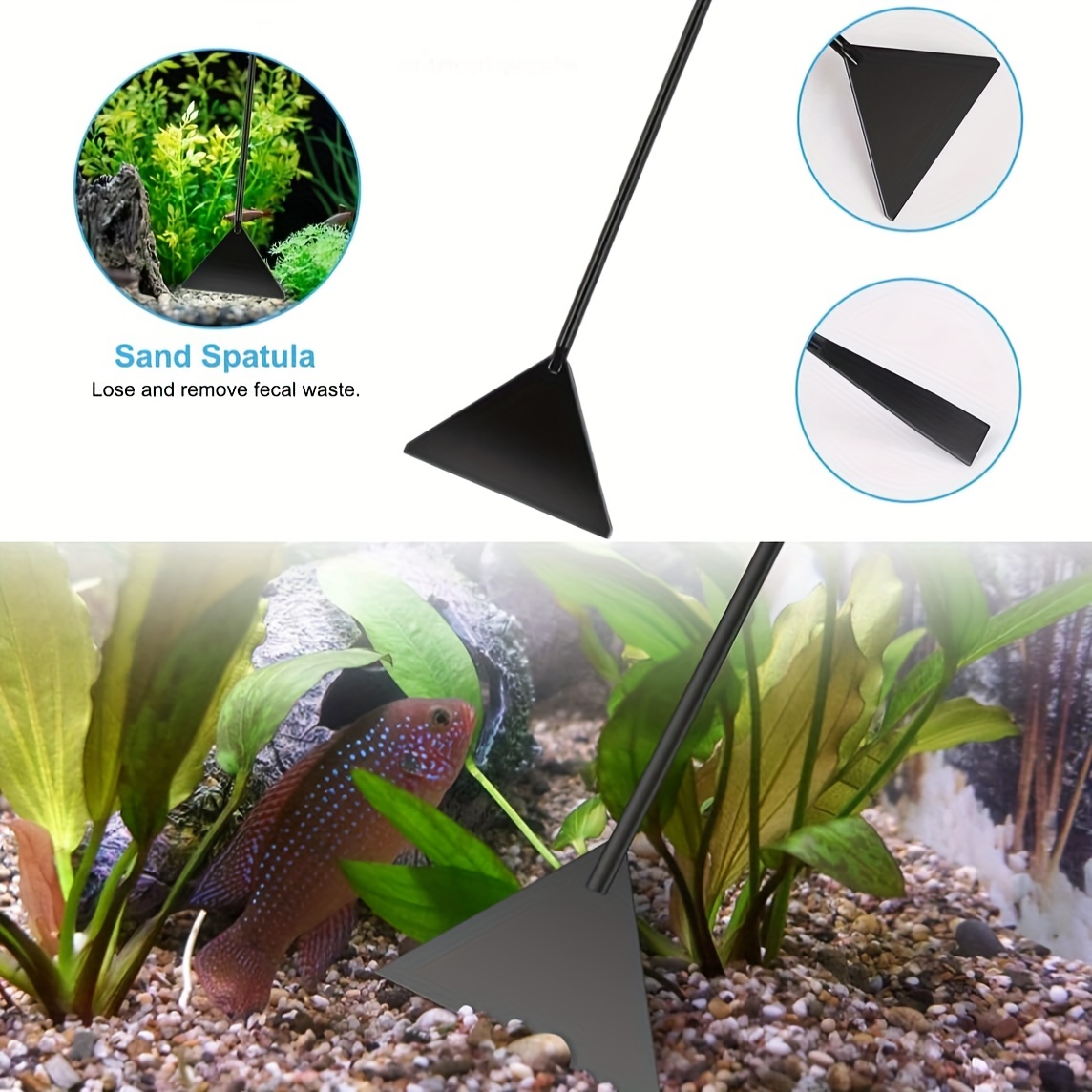 Aquarium Scissors Tweezers Tool Fish Tank Aquatic Plants - Temu