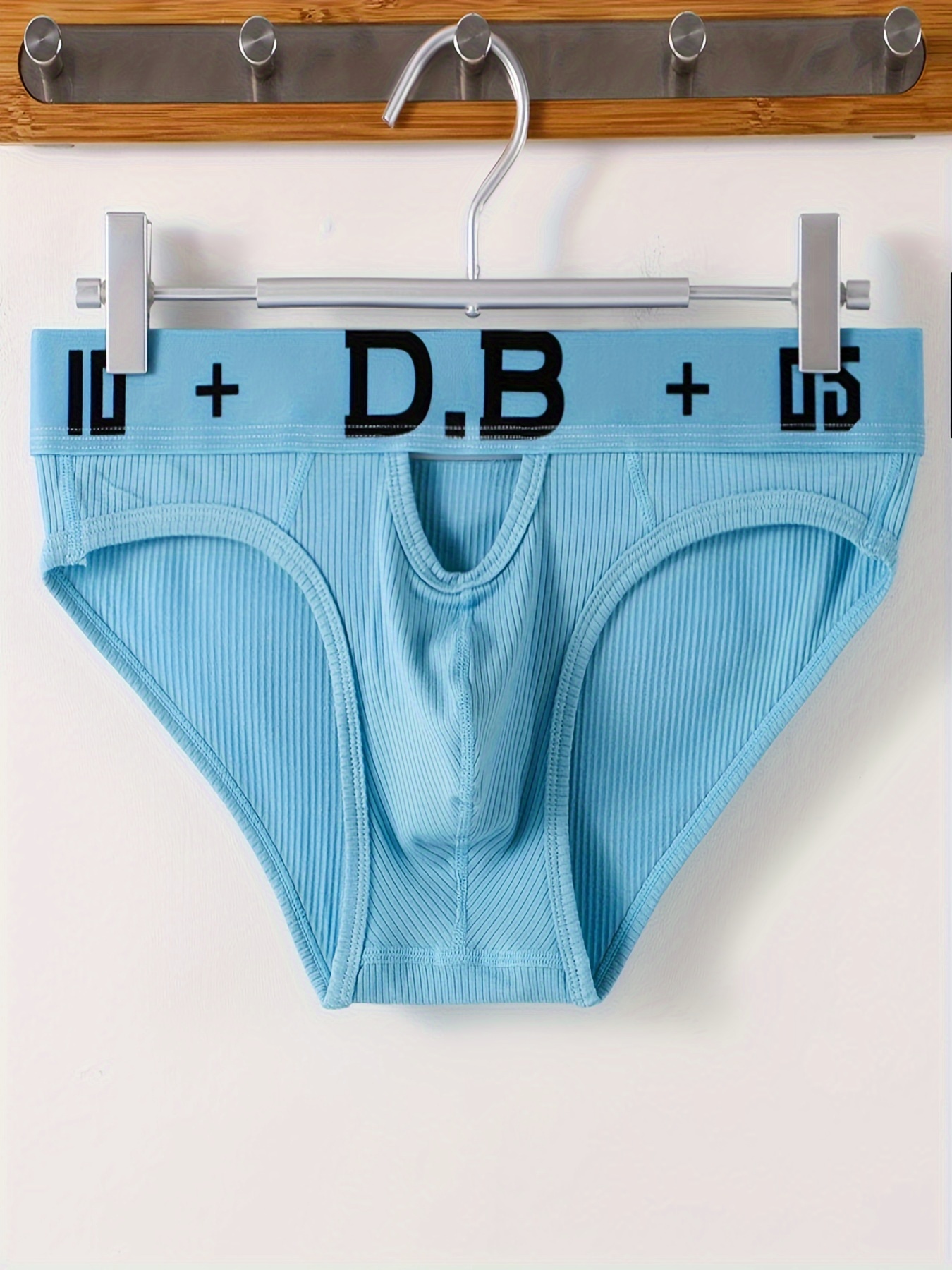 JOCKMAIL 2pcs Men's Underwear, Removable Hip Lift Pads Butt Enhancement  Briefs, Cotton Breathable Comfy Briefs, Sexy Underpants