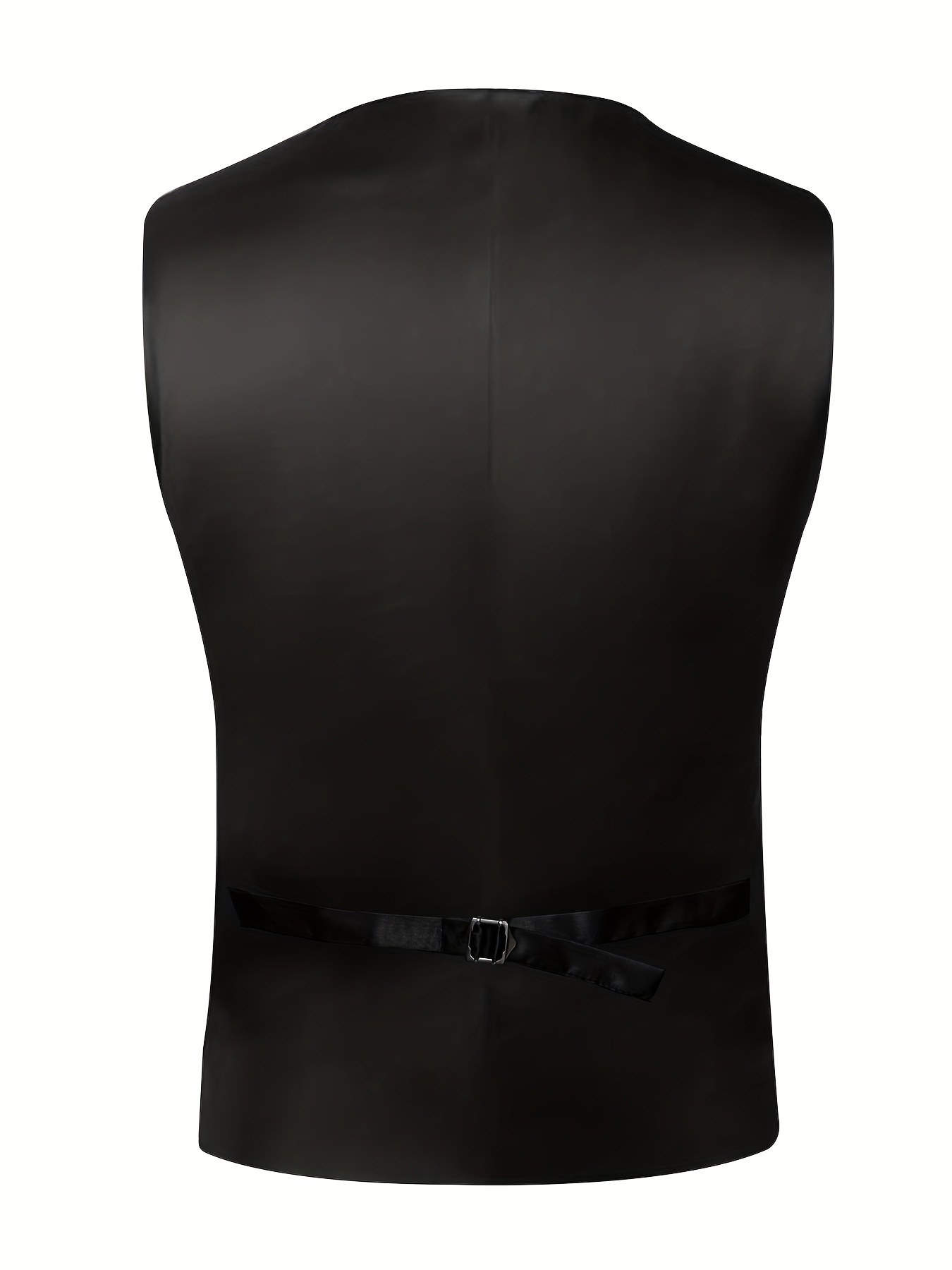 Plus Size Mens Gold Black Flora Silk V Neck Vest Suit Waistcoat Necktie  Square Hanky Cufflinks 4pcs Set For Wedding Suit Set, Buy More, Save More