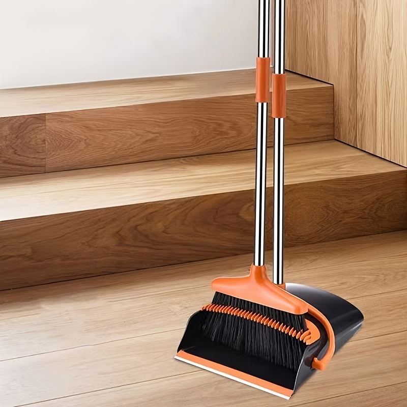 Broom Dustpan Set Home Long Handle Dust Pan Broom Combo Temu Australia