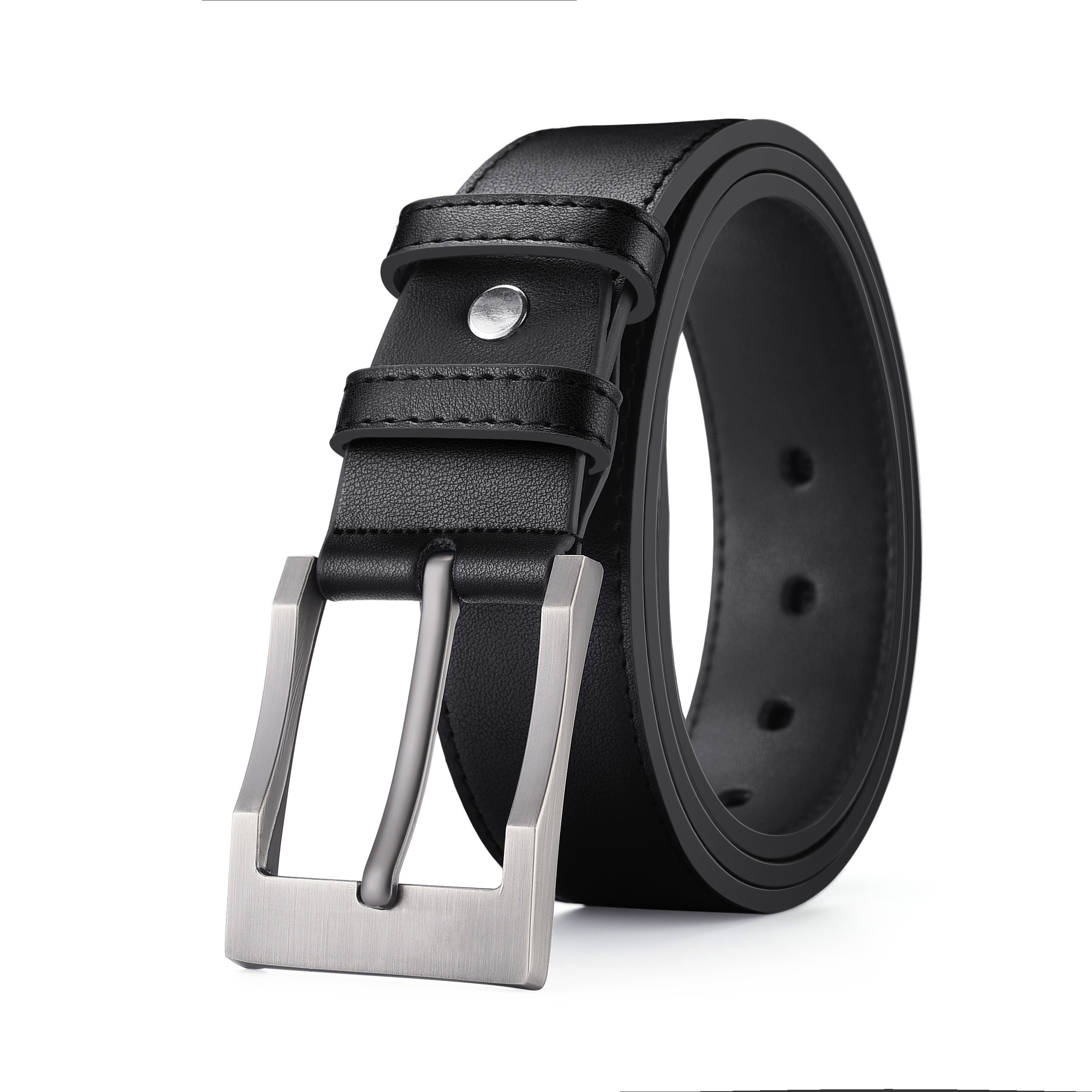 New Fashion Designer Genuine Leather Belt High Quality Belts for Men Pin  Buckle Belt