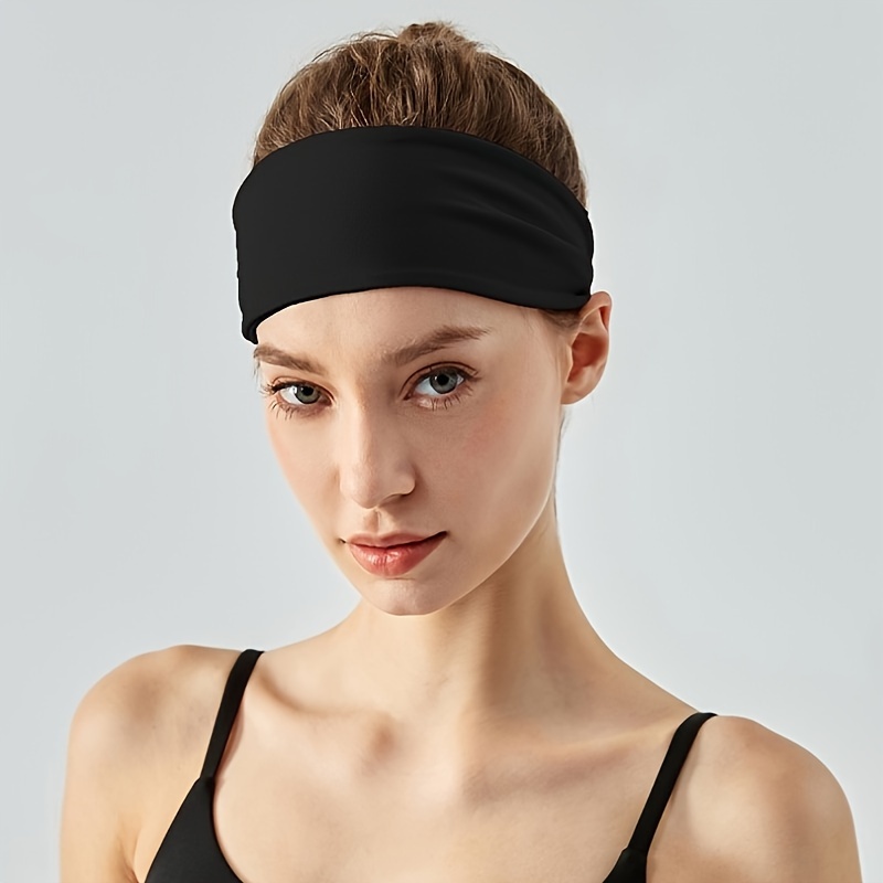  5 PC Thin Elastic Sports Headbands,Men Women Skinny