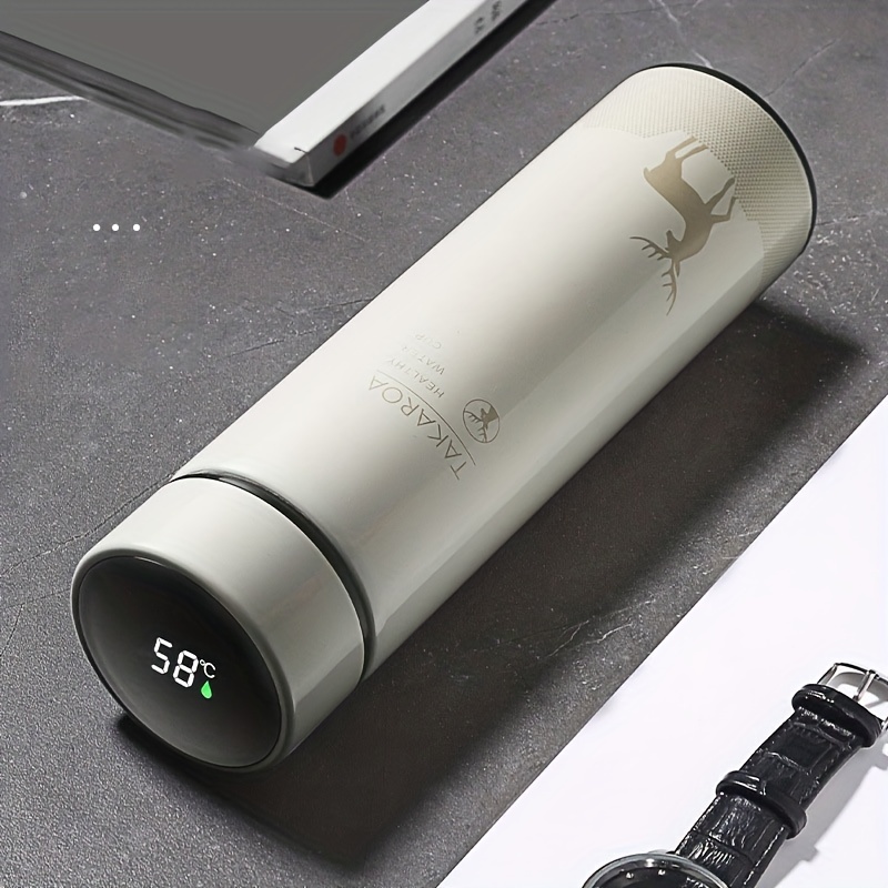 Stylish Vacuum Flask with Temperature Display