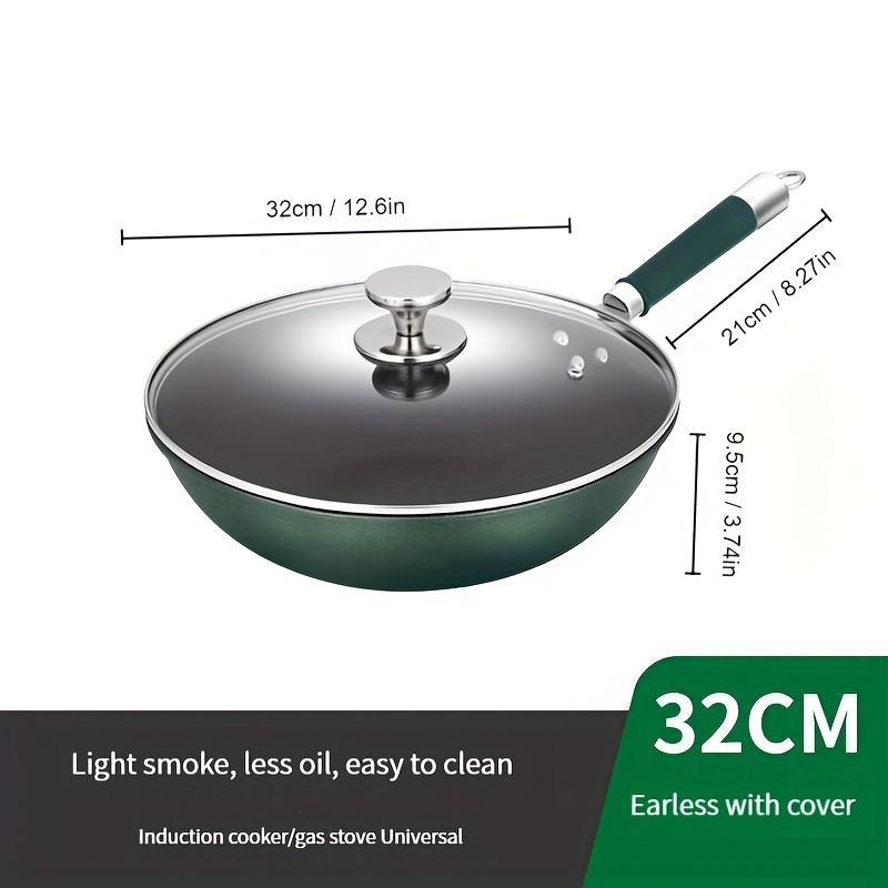  XiangYan Home olla de hierro fundido esmaltado en forma de  corazón para estufa de gas y cocina de inducción, 9.2 in, 3,5 L, verde  claro : Hogar y Cocina