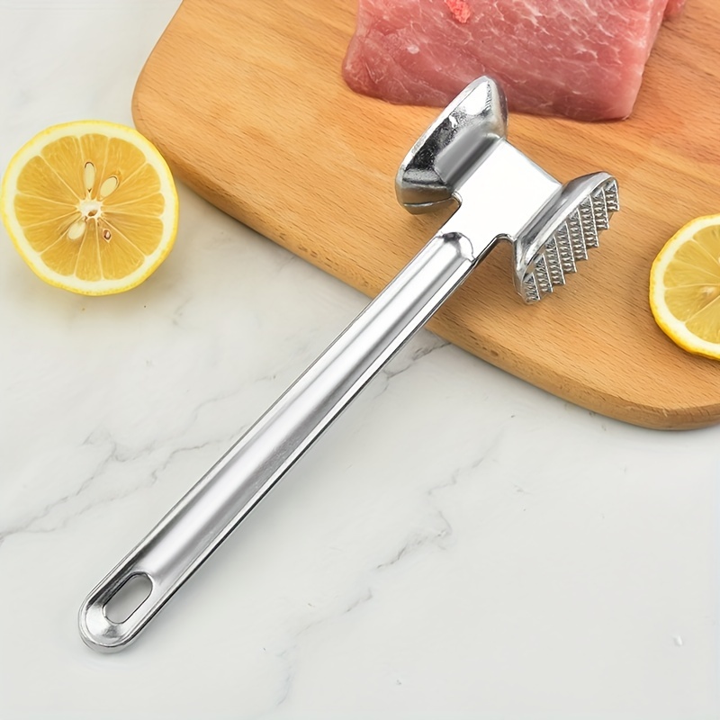 Meat Tenderizer 1 pcs - Aluminium Meat Mallet - Dual-Sided Meat Tenderizer  Tool Kitchen Meat Pounder Home Meat Hammer for Tenderizing Ice Steak 