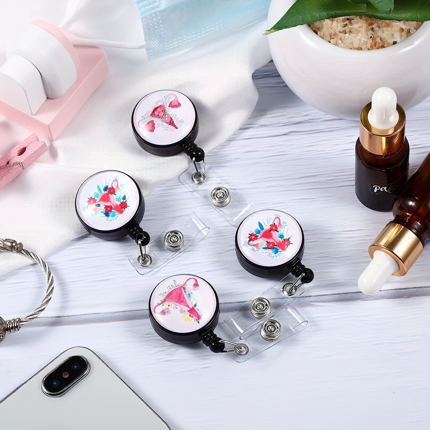 OB Nurse Badge Reel OB Nurse Badge Holder OBGYN Nurse Badge Reel