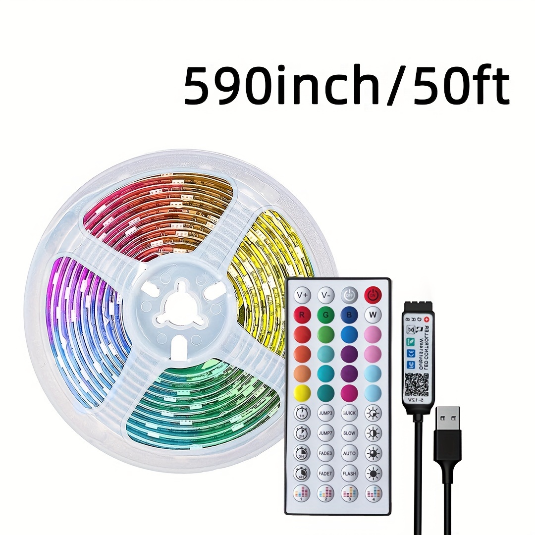 16 ft. Color Changing LED Smart Strip Light