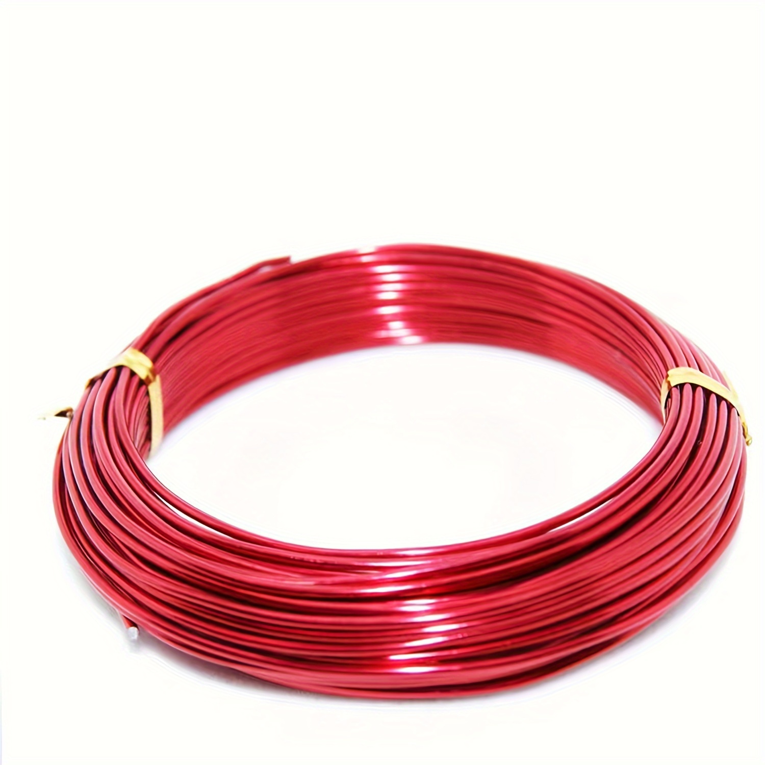1 Roll Aluminum Wire Armature Bendable Metal Craft Wire For Making Doll  Skeleton DIY Crafts , Coffee Color, 393.7inch X 2mm