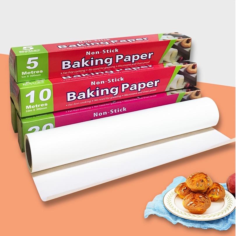 Premium Parchment Paper Roll For Baking, Grilling, Air Frying