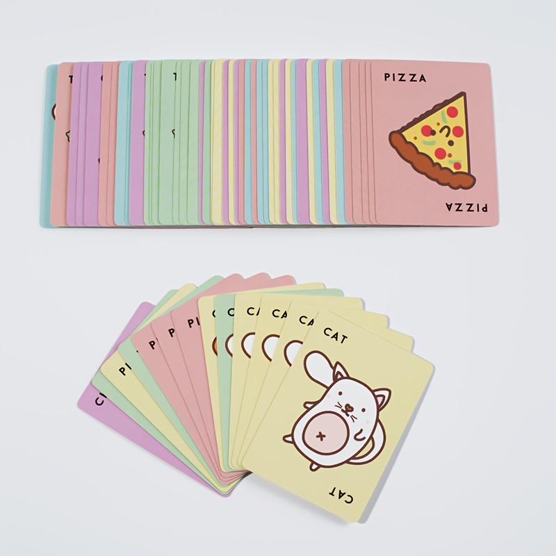 Taco Cat Goat Cheese Pizza Card Game - Fun Party Gathering Game