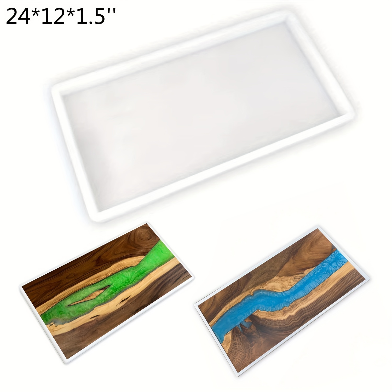 Resin Tray Molds silicone Molds For Epoxy Resin Rectangle - Temu