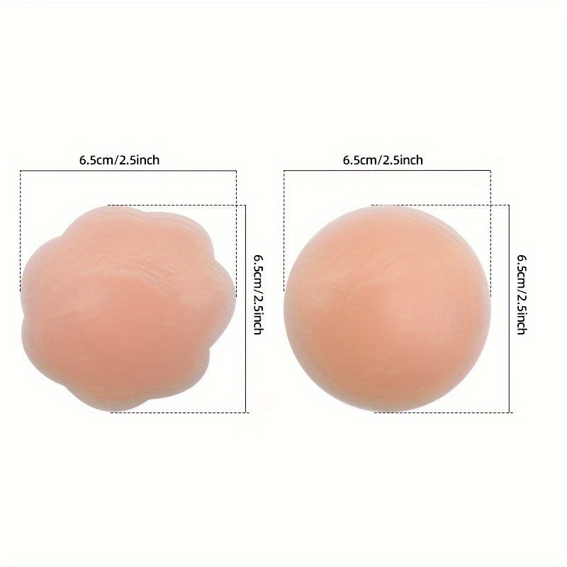 Reusable Self adhesive Invisible Breast Flower Circle Nipple - Temu