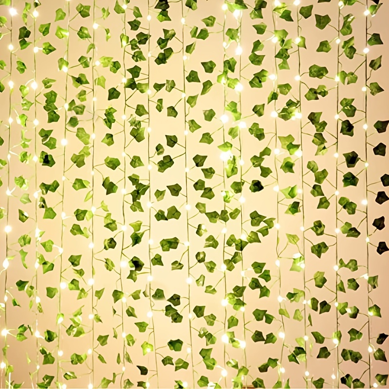 Artificial Ivy, Leaf Fairy Lights, Artificial Plants Home Decor